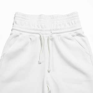 Men's Heavyweight Cotton Summer Shorts Custom Logo Retro Washed Double Waist Rainbow <b>Spray</b> Casual Streetwear Shorts - Product Image 4