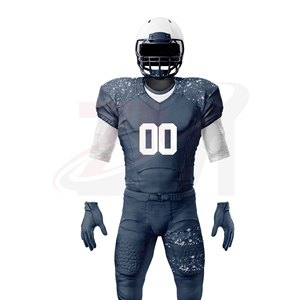 Uniforme de football américain vert sublimé pour homme, maillot respirant en polyester à manches courtes avec le numéro 55 - Product Image 1