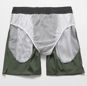 Wholesale Regular <b>Men's</b> Magical Quick-Drying Beach Shorts Cotton\Polyester Swimsuit Gym Short Feature Casual Style Swim <b>Trunks</b> - Product Image 6