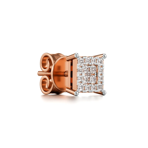 14KT Yellow Gold Brilliant Cut Lab Grown Diamond <b>Stud</b> <b>Earrings</b> 0.30 CT Cluster Halo Design IGI Certified Minimalist <b>Fine</b> Jewelry - Product Image 2