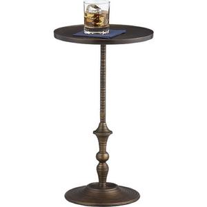 Mesa de cóctel de aluminio Arrow de alta calidad, mueble de metal de primera calidad, mesa auxiliar decorativa para el hogar, hotel, mesa para vinos y bebidas, latón. - Product Image 5