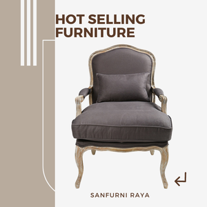 โซฟาในสวนดีไซน์แบบฝรั่งเศสโบราณโซฟาเดี่ยวทำจากไม้เนื้อแข็งเป็นมิตรกับสิ่งแวดล้อมเก้าอี้พักผ่อนเฟอร์นิเจอร์ในสวนและห้องนั่งเล่น - Product Image 2