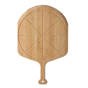 Tabla de Cortar de Madera Maciza para Cocina, para Picar y Preparar Pan, Verduras, Frutas, Queso, con Orificio - Product Image 3