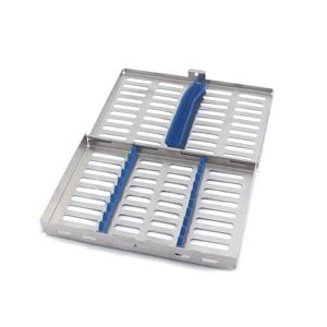 Cassette de Instrumentos Dentales de Acero Inoxidable de Alta Calidad, 10 Piezas, Bandeja para Esterilización en Autoclave, Certificación CE, Java Surgical - Product Image 2