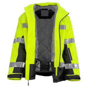 Workwear Customized Design Safety High Vis Jacket Pakistan Manufacture Safety Jacket For Online sale in low price - Product Image 2