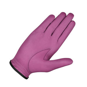 Guantes de Golf Personalizados para Hombre, de Cuero Vacuno, Color Morado, Cómodos y Modernos, de Dedo Completo - Product Image 3