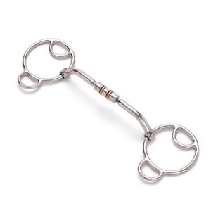 Bocado para caballo de uso rudo tipo Western Curb, diseñado para control avanzado con riendas y condiciones de equitación en exteriores exigentes. - Product Image 3