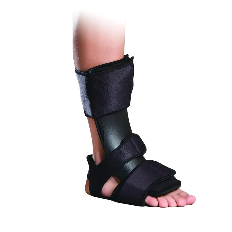 痛みを和らげるための快適で調整可能な足首足装具ポストOP背側ナイトスプリント