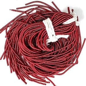 Fil métallique fin français en cuivre lisse doré foncé pour broderie à la main, fil de bullion, fil indien Gimp Dabka Purl pour vêtements - Product Image 6