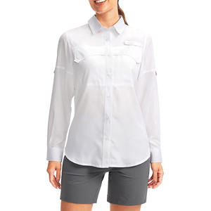 Servicio OEM, Camisas de Pesca de Manga Larga con Diseño Elegante, Nuevo Producto, Camisas de Pesca de Buena Calidad para Mujer en Venta - Product Image 1