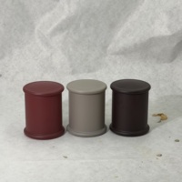 Bougie aromatique de luxe à label privé, longue durée, en cire de soja naturelle, dans un bocal en verre, parfumée, avec logo et emballage personnalisés