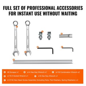 Nouveau Distributeur de Béton à Essence de 6 pieds avec Barre de Bordure Droite en Aluminium, Moteur Vibrant 4 Temps pour Finition du Ciment et Réglage de la Hauteur - Product Image 6