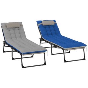 Sedia a Sdraio Pieghevole da Esterno per il Relax al Sole - Product Image 5
