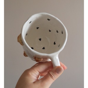 แก้วเซรามิกทำมือคุณภาพเยี่ยม ลายหัวใจ ผิวด้าน สำหรับใช้ในบ้าน - Product Image 5