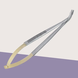 Pinza de sujeción para matrices dentales de gran venta con protrusión y pinzas portaagujas estilo Castrobiejo para odontología - Product Image 5