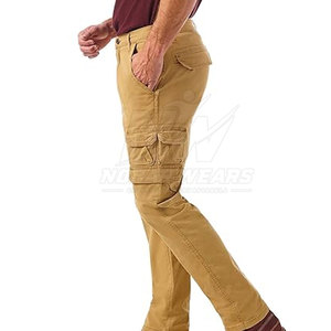 Pantalones Cargo Duraderos para Hombre, Estilo Casual, Corte Recto, con Bolsillos Funcionales para Actividades al Aire Libre - Product Image 4