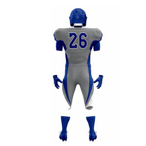 Ensemble de maillot et pantalon de football américain OEM en polyester respirant pour hommes et équipes jeunes - Product Image 6