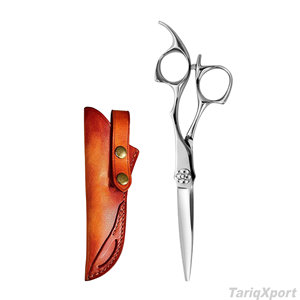 Ciseaux de coiffure professionnels japonais en acier inoxydable 440C, 6 pouces, lame de rasoir, pour hommes et femmes - Product Image 2