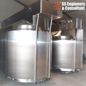 SS ENGINEERS CONSULTANTS เครื่องผสมชีสสแตนเลสอัตโนมัติ 12 ตัน พร้อมมอเตอร์ |   อุปกรณ์อุตสาหกรรมนม 400V 30KW - Product Image 3