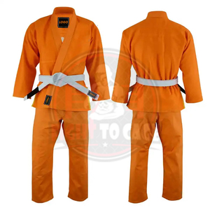 Uniforme de BJJ de Calidad al Por Mayor, Personalizado con Impresión, Elástico, Transpirable, Ligero, de Poliéster y Algodón, Ropa de Artes Marciales - Product Image 2