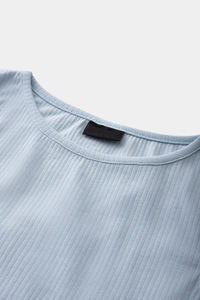 Camisetas sin Mangas al por Mayor de Alta Calidad para Mujer, Camisetas Cortas con Bordado Frontal Personalizado, Camisetas de Algodón y Spandex de Color Sólido - Product Image 4