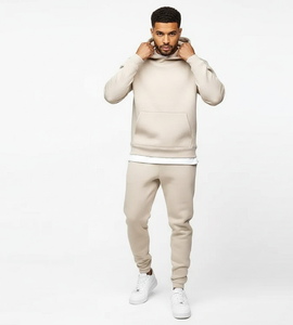 Conjunto de Sudadera y Pantalones Deportivos para Hombre y Mujer, Sudadera con Capucha y Pantalones Deportivos Personalizados - Product Image 6