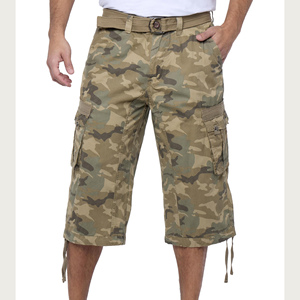 Pantalon capri homme 100% coton, respirant, uni, multi-poches, pour le travail et les voyages, été. - Product Image 5