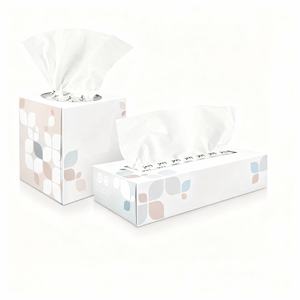 Caja de Pañuelos Faciales en Oferta, Papel Suave y Absorbente, Calidad Estable para Hogar, Oficina, Hotel, Suministro al por Mayor - Product Image 1