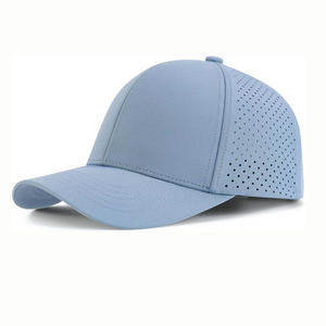Private Label Outdoor Sporty Baseball Cap Adjustable 100% Cotton Denim Fabric Puff Printing Customizable Logo - Product Image 2
