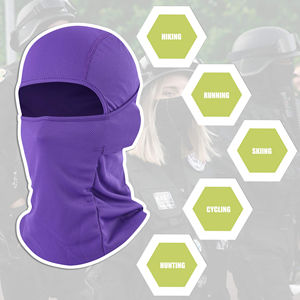 Pasamontañas de Poliéster Personalizado Más Vendido, Tela de Alta Calidad, Ligero, Ecológico, Cubre Rostro, Máscara Deportiva para Esquí - Product Image 4