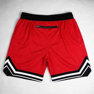 Shorts de basketball décontractés en maille respirante pour hommes, taille mi-haute, avec cordon de serrage, pour entraînement sportif, personnalisables, commande en gros - Product Image 3
