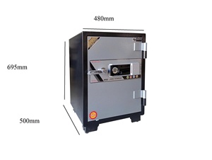 ตู้เซฟรุ่น YUNOS YNS-69F เป็นตู้เซฟที่ทันสมัยและมีระบบรักษาความปลอดภัยสูง เหมาะสำหรับโรงแรมหรือร้านค้าปลีก - Product Image 1
