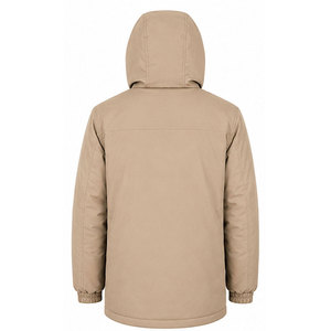 Parka Premium para Hombre con Capucha, Tejido Resistente al Viento, Acolchado Térmico, Cintura Ajustable y Capucha Desmontable de Piel Sintética - Product Image 2