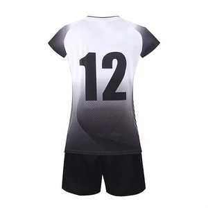 Hot Selling Breathable Sublimated Sleeveless Volleyball Jersey Uniform Set 100% Polyester for Men Team Training Matches - Product Image 5
