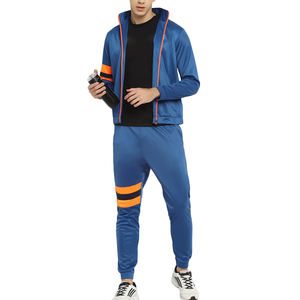 Chándal Deportivo para Hombre, Chándales con Logotipo Personalizado, Forro Polar Técnico, Cierre de Cremallera, Chándal Reflectante para Hombre, Sin Marca - Product Image 4