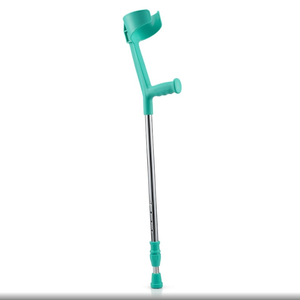 Heavy Duty Mild Steel Height Adjustable Forearm Elbow Crutch with Ergonomic Cuff and Non Slip Rubber Tip for Medical Rehab - Product Image 2