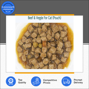 Nouvel arrivage en stock : Aliments pour animaux de compagnie très demandés, saveur bœuf et légumes, en pochette pour chat et chaton, en provenance de Thaïlande, en promotion. - Product Image 4