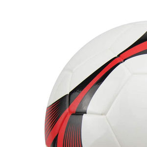 Balón de Fútbol Personalizado Rojo y Negro, Talla 5, Balón de Entrenamiento, Material PU Duradero, Balón Deportivo para Partidos y Prácticas al Aire Libre - Product Image 5