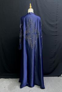 New Dubai style abaya Traditional Islamic Women's Saudi Arabian Abaya Spring Polyester Breathable Ankle Length Muslim - Product Image 4