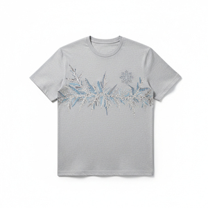 Camisetas de Verano con Transferencia de Diamantes de Imitación Personalizadas para Mujer, Camiseta con Diamantes de Imitación Brillantes - Product Image 1
