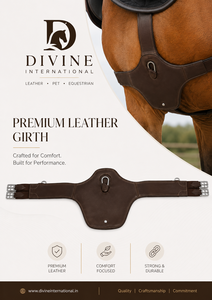 Fournisseur direct d'usine de sangles équestres en cuir professionnelles de Divine International - Product Image 6