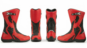 Premium Quality Heavy Weight Motorcycle Riding <b>Boots</b> Anti Slip Breathable Protective Motorbike Shoes Waterproof Racing Gear <b>Boot</b> - Product Image 5