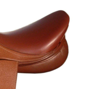 Selle d'équitation en cuir de vachette de haute qualité, personnalisable avec logo, style anglais, avec arceau en bois, toutes tailles disponibles - Product Image 4