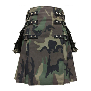 Ropa Casual de Lana Hecha a Mano con Logotipo Personalizado, Kilt Escocés Transpirable 2026, Colores y Tallas Personalizables para Hombre y Mujer - Product Image 1