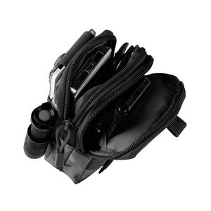 Sac de taille tactique pour homme, pochette Molle en nylon/polyester, fermeture éclair, étanche, pour téléphone, sport, haute qualité, pour l'extérieur - Product Image 2