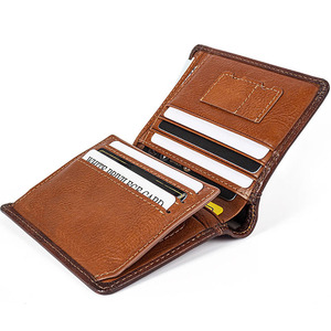 Cartera de Hombre de Alta Calidad, Delgada, con Bloqueo RFID, Proveedor al por Mayor, Exportación OEM, Calidad Premium, Venta, Color y Tamaño Personalizables - Product Image 4