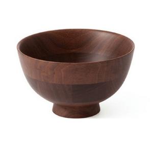 Tazón de madera para servir, para una experiencia gastronómica de alta gama, que ofrece durabilidad con un acabado de textura lujosa. - Product Image 1