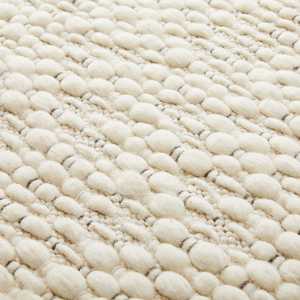 Handmade Wool Braided Loop <b>Rug</b> | Chunky Thick Wool Area <b>Rug</b> | Custom <b>Boho</b> Natural Carpet for Living Room - Product Image 5