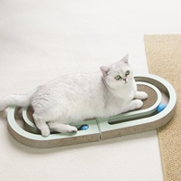 Lit pliant pour chat en carton ondulé, multifonctionnel, réutilisable, protection des meubles, vente en gros