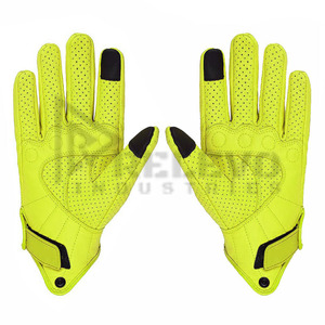 Guantes de Motociclismo de Manga Corta para Pista, con Costuras Resistentes de Alta Calidad, Palma Antideslizante con Agarre Protector - Product Image 3